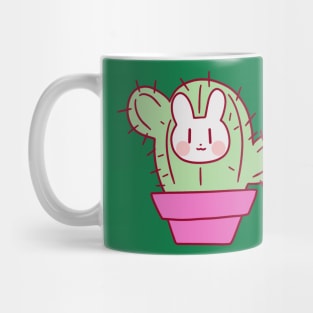 Bunny Face Cactus Mug